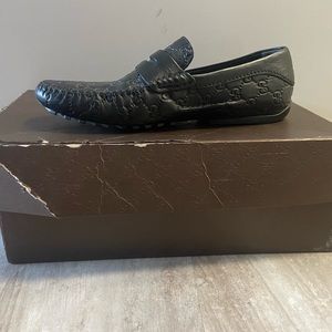 Black Gucci Loafers